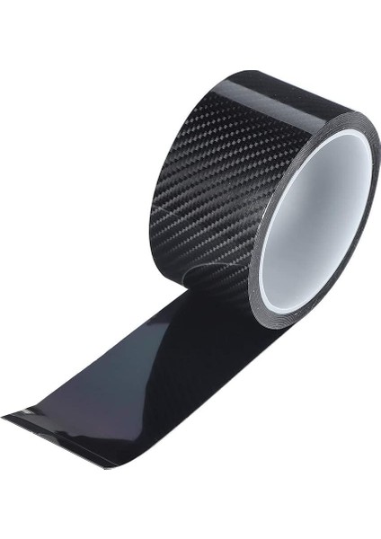 3m Uzunluk Genişlik Uzunluk Karbon Fiber Sticker Bantlar Araç Anti Çarpışma Koruyucu Şerit Wrap Otomatik Tampon Kapı Eşik Koruma Filmi (Yurt Dışından) indirimleri