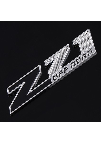 Z71 Off Road Büyük 2 Chevrolet Silverado Chevy Colorado Z71 Off Road 4x4 Sıerra Gmc Araba Sticker Amblemi Krom Rozet Çıkartmaları (Yurt Dışından)