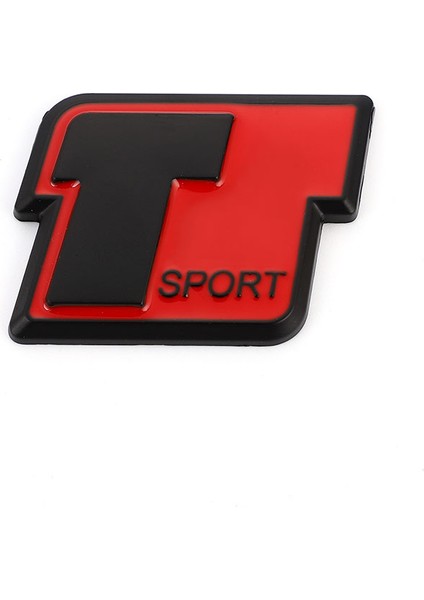 Gri Toyota Rav4 Corolla Prado Tundra Highlander Hiace Venza Camry Için Arka Bagaj Yapışkanı T Sport Sticker Amblemi Rozeti Aufkleber. (Yurt Dışından)