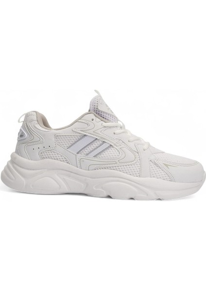 Kadın Erkek Yazlık Hafif Rahat Fileli Yüksek Kalın Taban Unisex Sneaker Spor Ayakkabı