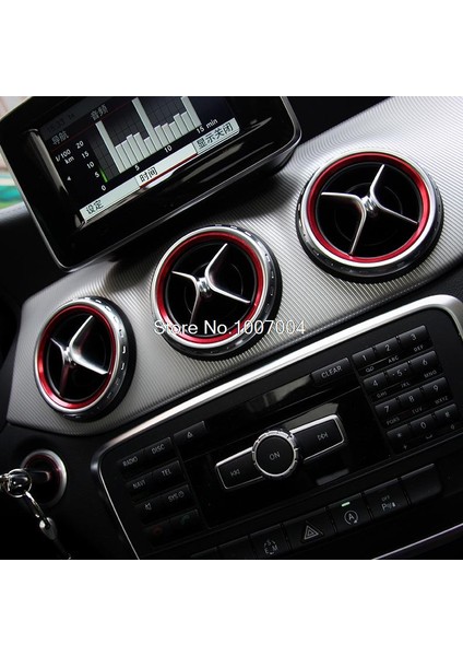 Mavi Mercedes Benz Gla Cla A B Sınıfı Aksesuarları Için Klima Çıkışı Süsleme Halka Kapak Sticker - Türkçe (Yurt Dışından) indirimleri