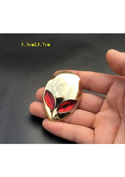 B 3D Araba Sticker Metal Alienware Yabancı Yan Standart Modifiye Yabancı Amblem Motosiklet Araba Gövde Stil Araba Kafa Kapağı Sticker (Yurt Dışından) indirimleri