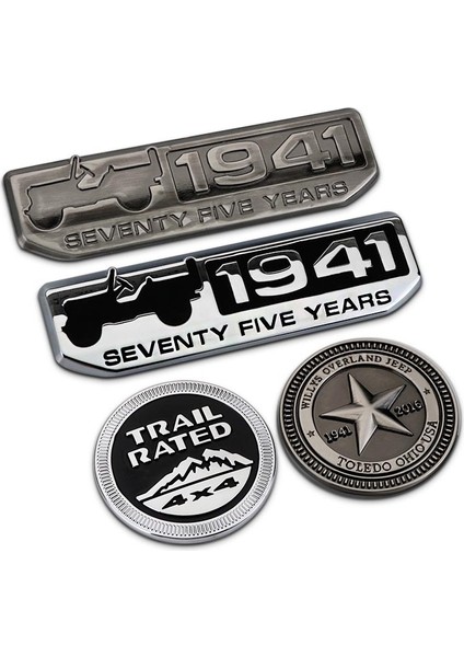Turuncu Jeep Grand Cherokee Wrangler Renegade Patriot Aksesuarları 3D Metal Araba Stickerı (Yurt Dışından) fiyatları