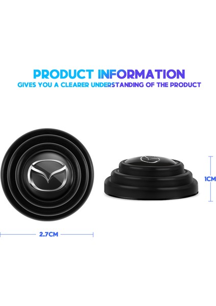 Iç Aydınlık Mazda Cx5 Cx3 Cx9 Cx7 Cx6 6 Protege Axela Rx7 Mx5 Cx9 Atenza Için Araba Kapı Şok Stickeri Ses Izolasyonu Amortisörü Piyer (Yurt Dışından)