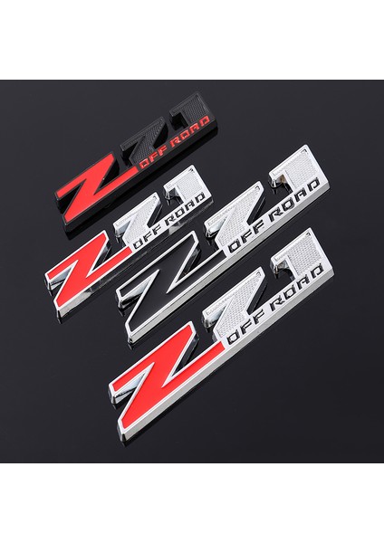 Z71 Büyük 1 Için Chevrolet Silverado Chevy Colorado Z71 Off Road 4x4 Sıerra Gmc Araba Sticker Amblemi Krom Rozet Çıkartmaları (Yurt Dışından) fırsatları