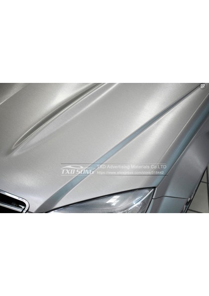 20CM x 152CM Mat Gümüş Krom Fırçalanmış Vinil Araba Kaplama Araba Motosiklet Scooter Kendin Yap Stil Film Levhası Hava Kabarcığı Sticker'lar Ile (Yurt Dışından) fırsatları