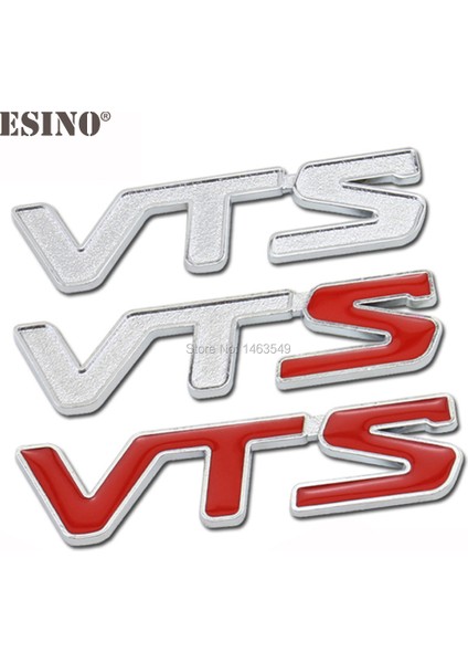 Stil 3 Yeni Araba Tasarımı 3D Metal Krom Çinko Alaşım Rozet Etiket Sticker Dekal Çamurluk Rozeti Oto Aksesuarı Için Vt-Qurate (Yurt Dışından) modelleri