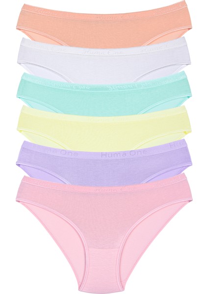 Pamuklu, Modal Bikini, 6'lı Kadın Külot