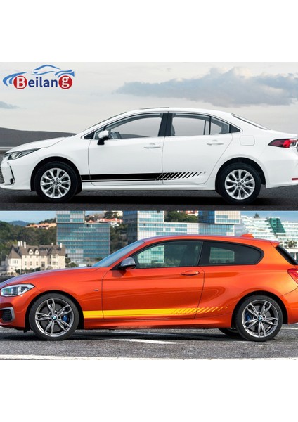Parlak Mavi Audi, Volkswagen, Vw, Ford, Toyota, Honda, Mercedes, Benz, Renault, Kendin Yap Yan Şerit Stickeri Oto Tuning (Yurt Dışından) fırsatları