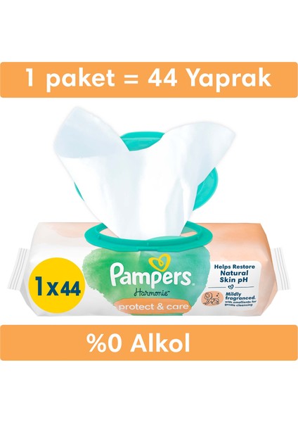 Pampers Islak Havlu Protect& Care Tekli