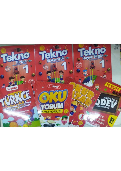 Türkçe - Matematik - Hayat Bilgisi Seti
