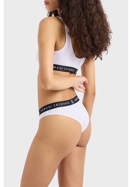 Streç Pamuklu Logolu Bralet Sütyen Bayan Sütyen 947029 CC502 00010 fiyatları