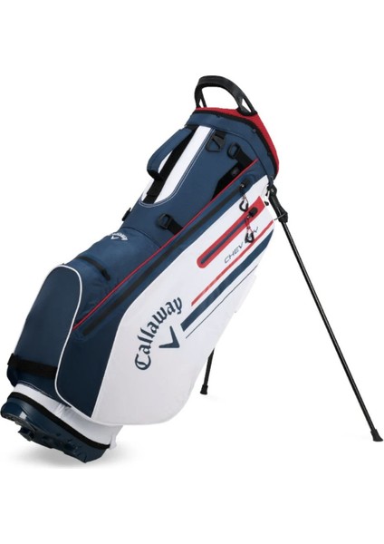 Chev Dry Stand Mavi-Beyaz Golf Çantası