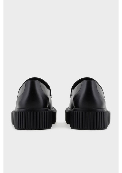 Logolu Loafer Ayakkabı Bayan Ayakkabı XDA006 XV874 00002