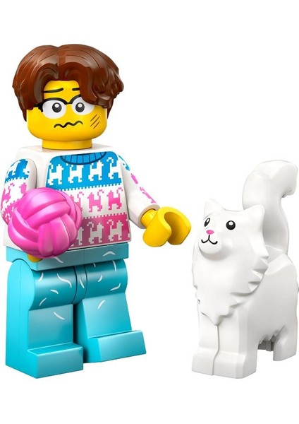 Minifigür 71048 Seri 27 - 11 Crazy Cat Lover
