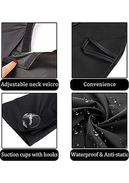 Beyaz Stil Sakal Yakalama Önlüğü Sakal Tıraşı Için Erkekler Için Sakal Önlüğü Grooming Bezi Vantuzlu Sakal Önlüğü (Yurt Dışından) indirimleri