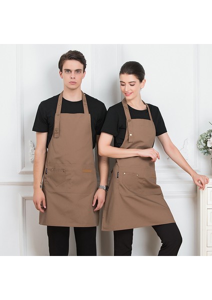 Kırmızı Stil Logo Yok Özel Tasarım Logo Siyah Garson Mutfak Restoran Cebi Baskı Ayarlanabilir Askılı Boyunlu Erkek Yaz Ince Önlük (Yurt Dışından) modelleri