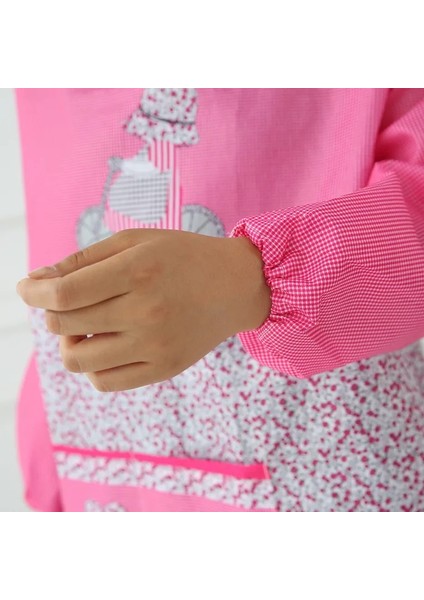 Kahverengi Tarzı Kadınlar Için Moda Mutfak Önlüğü Pişirme Fırın Temizlik Önlüğü Uzun Kollu Önlükler Mutfak Aksesuarları Araçları (Yurt Dışından)