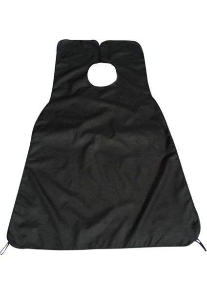 Siyah Stil Sakal Tıraş Bezi Sakal Makinesi Toplayıcı Yakalayıcı Pratik Çok Fonksiyonlu Yüz Kılları Önlük Emici Ventuz ile (Yurt Dışından)