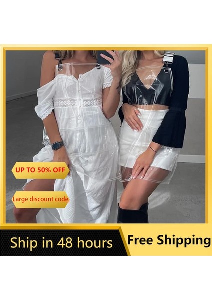 Pembe Tarzı Şeffaf Su Geçirmez Mutfak ve Kuaför Salonu Için Uzun Zincirli Tpu Önlük (Yurt Dışından) fiyatları