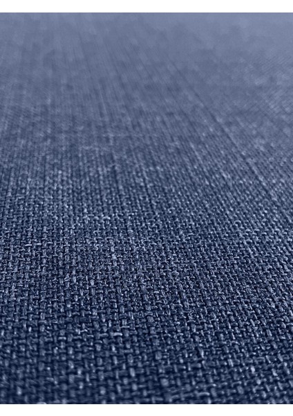 Alaska Keten Fon Perde Lacivert Tek Kanat (Pilesiz) modelleri