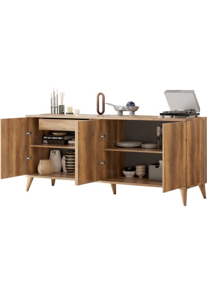 Sephia Yemek Odası Konsol - Oslo Ceviz 182 x 85 x 50