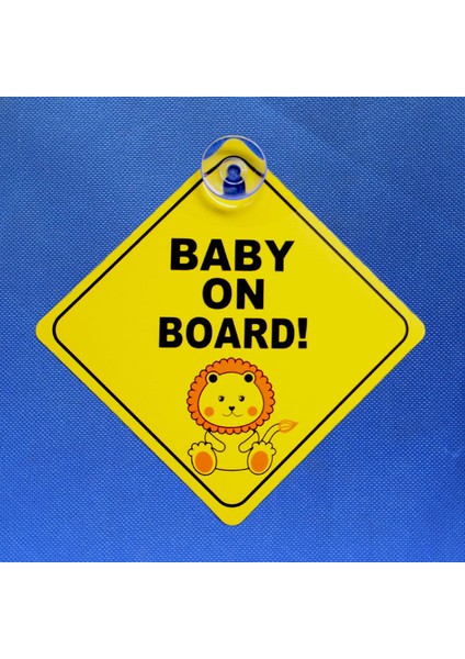 L Beden Araba Sticker Bebek Arabada Sallanan Uyarı Güvenlik Işareti Sticker Vinil Etiket Araç Cam Sticker Araba Aksesuarları (Yurt Dışından)