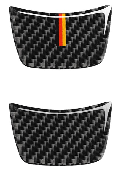 Kırmızı Audi A1 A3 A4 A5 A6 A7 Için Karbon Fiber Direksiyon Stickerları - Araba Aksesuarları (Yurt Dışından) modelleri