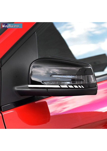 Yansıtıcı Mavi Mercedes Benz W204 W205 W176 A45 W Amg Için 2x Edition 1 Tasarım 8.8 Yan Şerit Sticker Arka Görüş Aynası Vinil Sticker (Yurt Dışından)