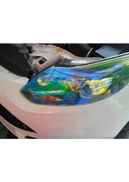 30CM x 120CM Yeni Renk Araba Renk Değiştiren Film Aracı Styling Chameleon Far Stop Lambası Vinil Tint Sticker Işık Film Wrap Cmcm (Yurt Dışından)