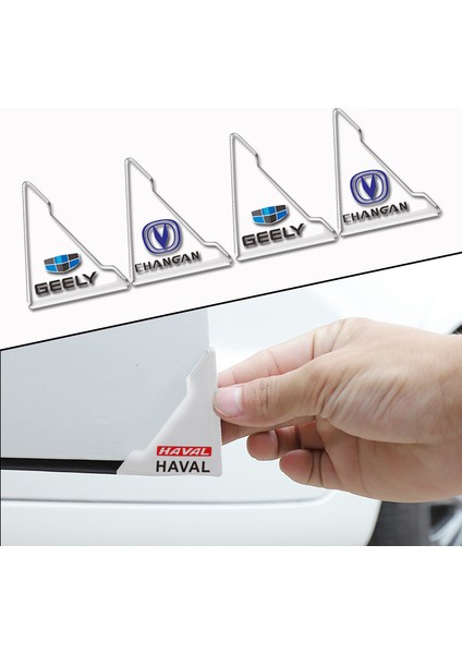 Suzuki Stili Için Beyaz Toyota Corolla Yaris Aygo Prius Rav Camry Auris Supra Araba Aksesuarları Için Araba Kapı Şeffaf Kapı Ayak Koruma Sticker (Yurt Dışından) fiyatları