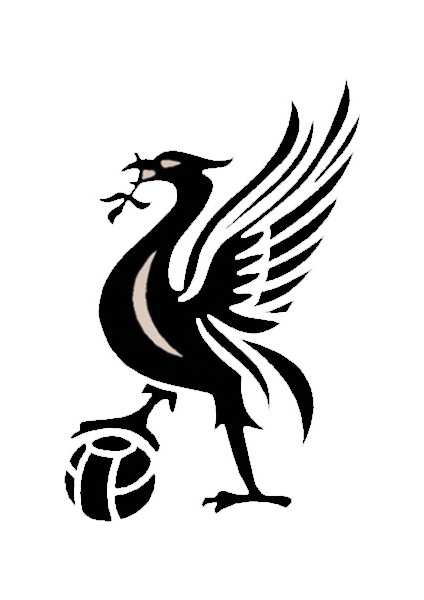 20 cm Siyah Beyaz Liverpool Kop Araba Stickerleri Yaratıcı Dekorasyon Çıkartmaları 20CM - Otomobil Tuning Süsleme Için (Yurt Dışından)