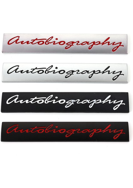 Otobiyografi Land Rover Ranger Rover Lort Autobiography Evoque Freelander Otobiografi Logo Araba Sticker Amblem Oto Rozeti (Yurt Dışından)