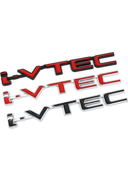 Sarı Honda City CB400 I-Vtec VFR800 Cbvic Accord Odyssey Spirior Crv Suv Için 3D Vtec Logo Metal Rozet Etiketler Araba Sticker (Yurt Dışından)