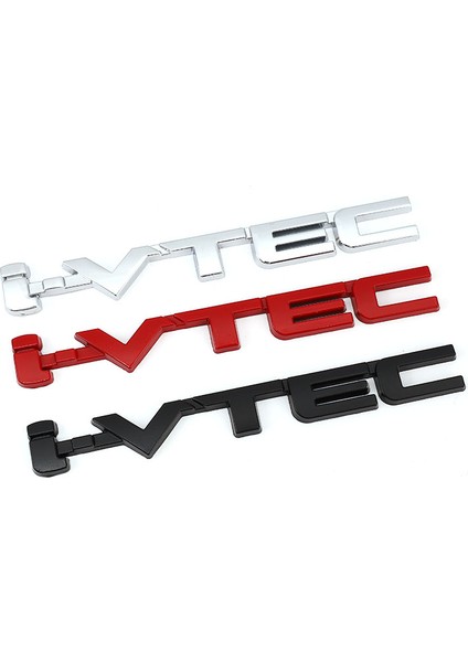 Sarı Honda City CB400 I-Vtec VFR800 Cbvic Accord Odyssey Spirior Crv Suv Için 3D Vtec Logo Metal Rozet Etiketler Araba Sticker (Yurt Dışından)