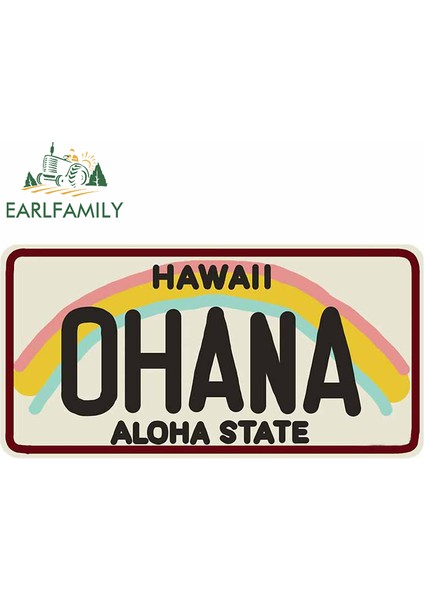 Stil I Vintage Hawaii Lisans Aloha Bagaj Araba Sticker Kişilik Cam Sticker Buzdolabı Grafikleri (Yurt Dışından) modelleri