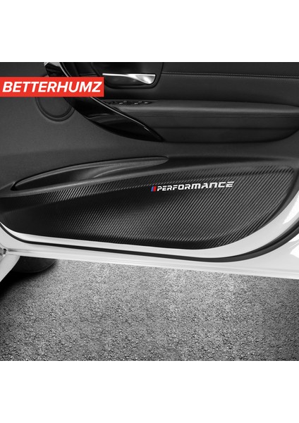G32(2018-2024) Bmw E90 F30 F10 F20 F25 F26 F15 F16 E70 E84 X1 X3 X5 Için Pvc Yan Kenar Film Koruyucu Sticker Karo Tasarımı Kapı Anti-Vuruş Pedası (Yurt Dışından)