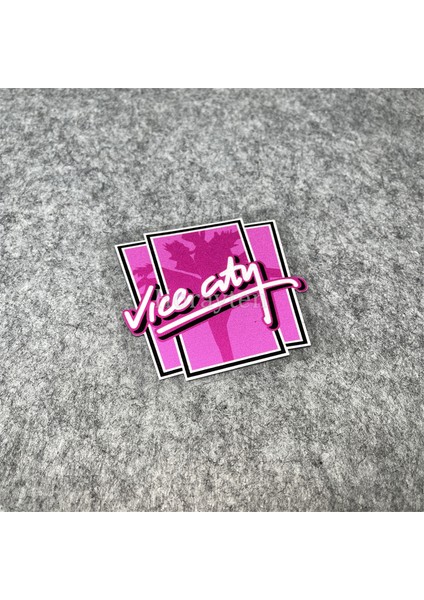 11X9.5CM Lazer Gta Vice City Klasik Oyun Grand Auto Stickerları Araba Çıkartmaları Laptop Klavye Gitar Dıy Grafikleri (Yurt Dışından) indirimleri