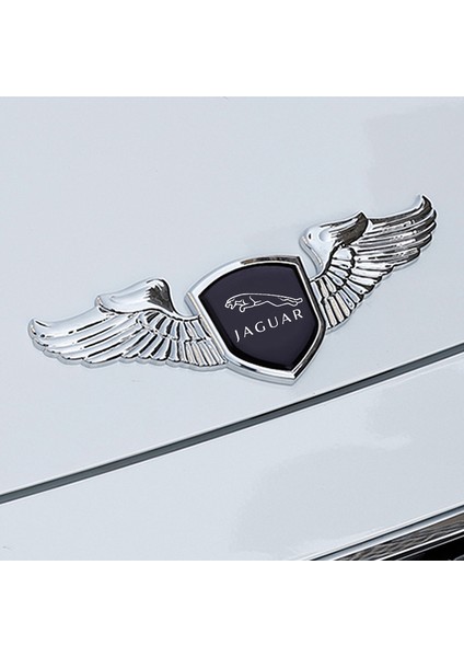 E Jaguar Xf Xj Xe Xk Xkr Xfl Xjs E Pace F Pace S Type x Type Ftype Ön Kaput Sticker Modifikasyonu - Krom Kaput Amblemi (Yurt Dışından)