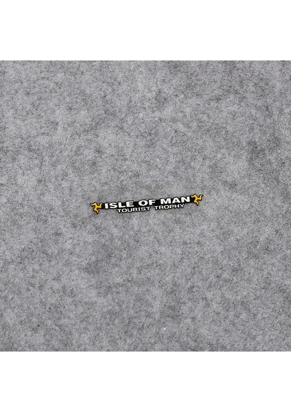 Bir Sarı 7X1CM Tt Isle Of Man Için Motosiklet Kaskı Şeffaf Sticker Gp Yarışı Vinil Çıkartmalar (Yurt Dışından)