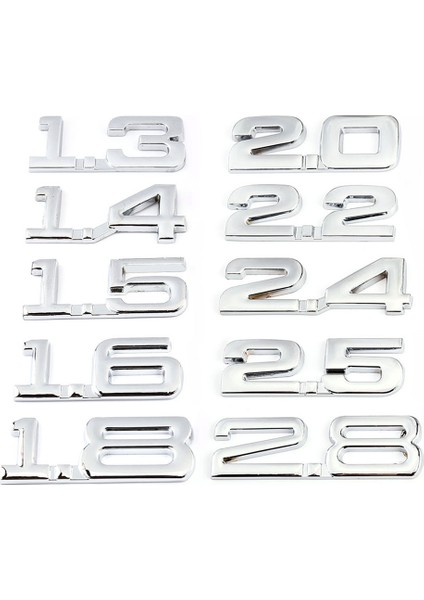 1.8t Etiket Bmw Mercedes Ford Audi Toyota Honda Için Araba 3D Metal Logo Sticker Amblem Rozet Etiketler Otomobil Kuyruk Sticker (Yurt Dışından) fiyatları