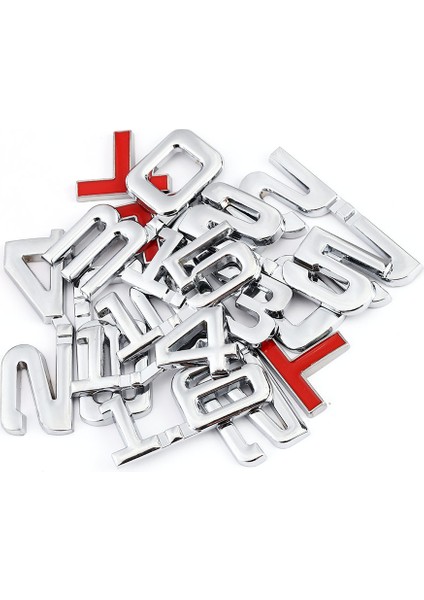 1.8t Etiket Bmw Mercedes Ford Audi Toyota Honda Için Araba 3D Metal Logo Sticker Amblem Rozet Etiketler Otomobil Kuyruk Sticker (Yurt Dışından) indirimleri