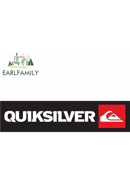 B Tarzı Quiksilver Logo Araba Kamyon Etiketi Bumper Pencere Vinil Malzeme Anime Su Geçirmez Kamyon Jdm Araba Sticker 13CM x 5.8cm - Earlfamıly (Yurt Dışından)