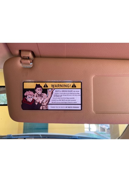 D Tarzı Earlfamıly 15CM x 7cm Yaratıcı Uyarı Araba Stickerı, Itadori Yuji Çıkartması, Çizgi Film Anime Vinil Jdm Pencere Bagaj Stickerları (Yurt Dışından) indirimleri