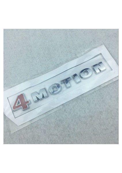 Passat Touareg Golf Polo Tiguan Jetta Araba Bagaj Amblemi Etiketi Sticker Için 1x 4 Hareket 4motion Kırmızı ve Krom Araba Arka Amblem Etiketi (Yurt Dışından) fiyatları