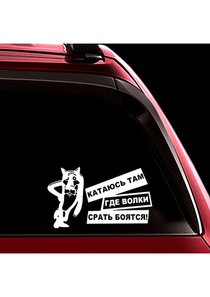 20X11,7 cm Die-Cut Vinil Sticker Rus Kurt Köpeği Hikayesi Araba Sticker Su Geçirmez Araba Dekorasyonları On Araba Gövdesi Tampon Arka Cam # - (Yurt Dışından)