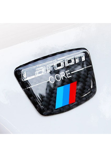 Karbon Elyaf-Kırmızı B Bmw E46 E90 E60 E39 F30 F10 E36 F20 G20 G30 Araba Aksesuarı Karbon Fiber Araba Çekirdek Amblemi B Sütun Çıkartması Anti-Çizik Sticker (Yurt Dışından)
