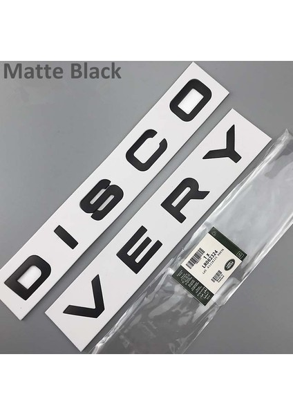 C Mat Siyah Land Rover Range Rover Velar Spor Keşif Defender Krom Ön Başlık Sticker Için 3D Harf Araba Kaput Kaput Kapağı Amblemi (Yurt Dışından)