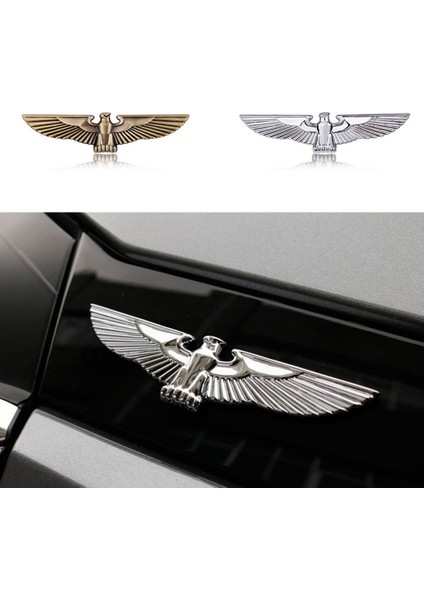 Altın-L Kişiselleştirilmiş 3D Araba Sticker Metal Kartal Araba Sticker Rozeti Dekorasyon Stickerları Evrensel Çoğu Otomobil Için Vücut Yan Işareti (Yurt Dışından) fırsatları