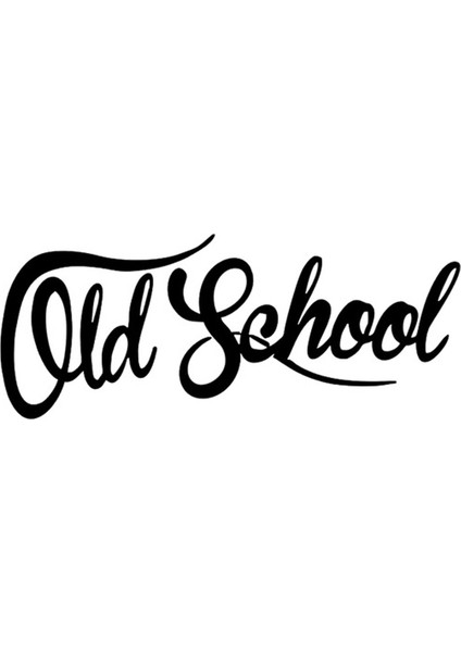 30X12 cm Eski Okul Komik Vinil Araba Sticker Su Geçirmez Araba Stickerlar Arka Cam Laptop Için - E-Ticaret Açıklama (Yurt Dışından) fırsatları